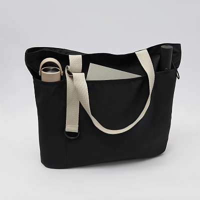 Сумка для покупок Sola, черная