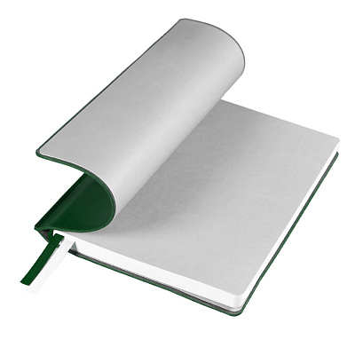 Ежедневник недатированный MAVE, зеленый, формат А5, блок в линейку