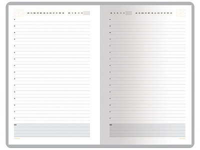 Ежедневник недатированный А5 Mercury