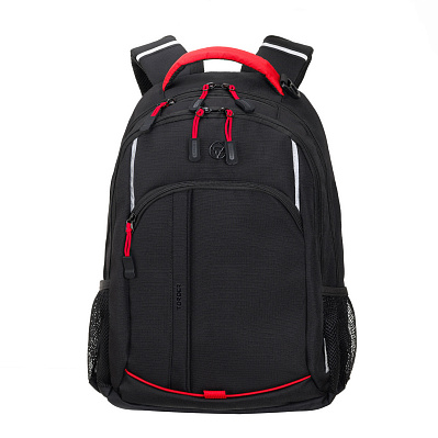 Рюкзак TORBER ROCKIT с отделением для ноутбука 15.6" чёрный/синий нейлон 32 х 14 х 50 см 22л