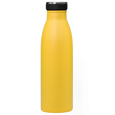 Термобутылка вакуумная герметичная Libra Lemoni, желтая (Желтый)