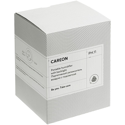 Переносной увлажнитель-ароматизатор с подсветкой PH11, белый