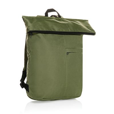 Легкий складной рюкзак Dillon из rPET AWARE™ (Зеленый;)