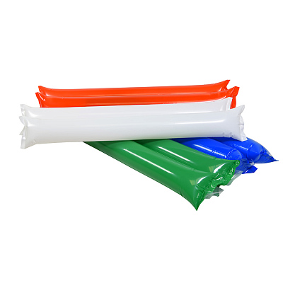 Палки-стучалки STICK   "Оле-Оле", полиэтилен, 60 *10 см, зелёный