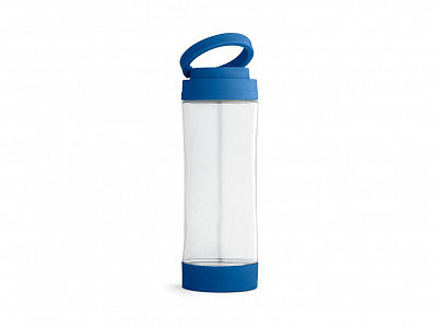 Стеклянная спортивная бутылка  QUINTANA, 390 мл (Синий)