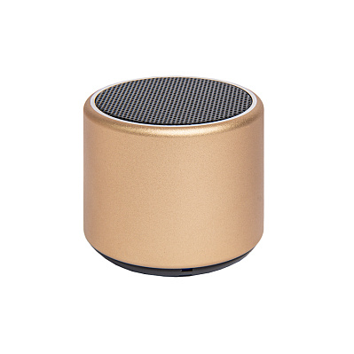 Портативная mini Bluetooth-колонка Sound Burger "Roll" золото (Золотистый)