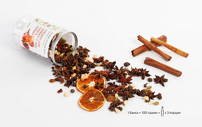 Набор подарочный "Pleasure": термос "Финикс", специи, белый