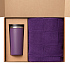 Подарочный набор Palermo, Cella, фиолетовый (плед, термокружка) - Фото 2