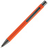 Ручка шариковая Atento Soft Touch, оранжевая - Фото 3