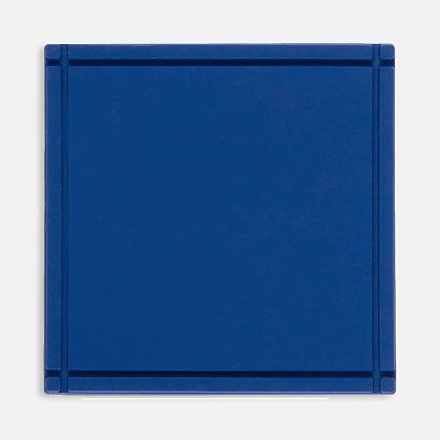 Лейбл из ПВХ Dzeta, L  (Синий)