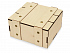 Деревянная подарочная коробка с крышкой Ларчик - Фото 1
