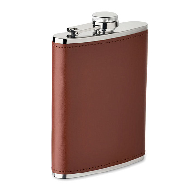 Slim hip flask 200 ml (Коричневый)