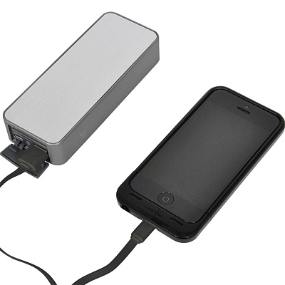 Универсальное зарядное устройство c bluetooth-стереосистемой "Music box" (4400мАh)