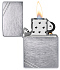 Зажигалка ZIPPO Vintage™ Series 1937, с покрытием Brushed Chrome, серебристая, 38x13x57 мм - Фото 3