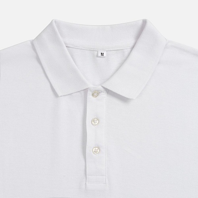 Рубашка поло унисекс Tervise, белая