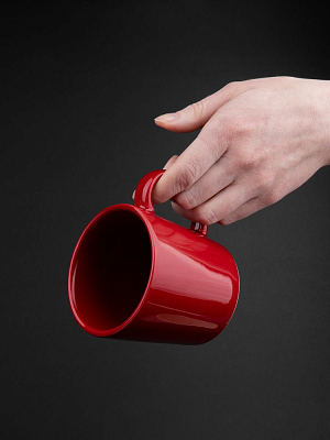 Кружка Valotti Medio, красная