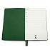 Ежедневник A5 недатированный Molfetta в мягком переплёте, серый/тёмно-зеленый - Фото 3
