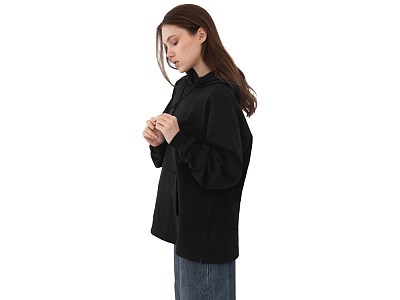 Худи оверсайз Alpha.01 унисекс