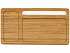 Беспроводное зарядное устройство-органайзер из бамбука Timber - Фото 3