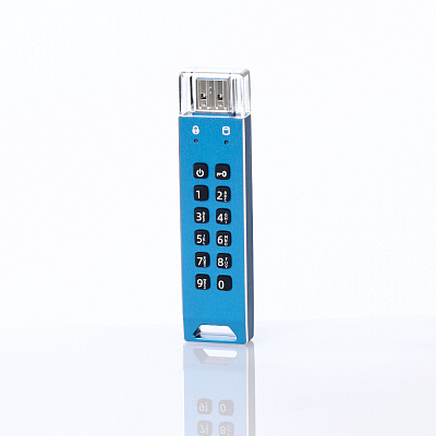 Флешка с пин кодом DataLock PRO3 USB 3.0, черный, 64Гб