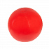 Мяч пляжный надувной; красный; D=40-50 см, не накачан, ПВХ - Фото 1