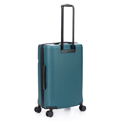 Чемодан TORBER Onego, зелёный, ABS-пластик, 69,5 х 46 х 26 см, 69 л