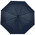 Зонт складной Monsoon, темно-синий - Фото 1