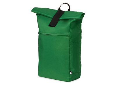 Рюкзак Vel для ноутбука 15 из переработанного пластика (Темно-зеленый)