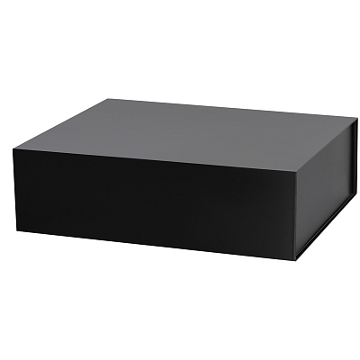 Подарочная коробка-трансформер большая, черная