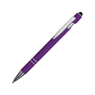 Ручка-стилус металлическая шариковая Sway soft-touch