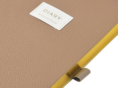 Ежедневник недатированный А5 Total beige