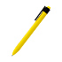 Ручка пластиковая с текстильной вставкой Kan, желтая - Фото 2
