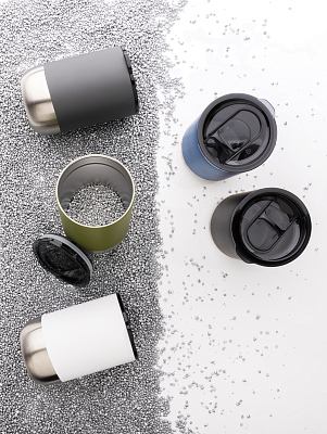 Термокружка из переработанной нержавеющей стали RCS, 360 мл