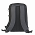 Рюкзак "City" с USB-разъемом, черный с коричневым - Фото 4