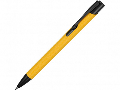 Ручка металлическая шариковая Crepa (Желтый/черный)