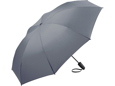 Зонт складной Contrary полуавтомат (Серый)