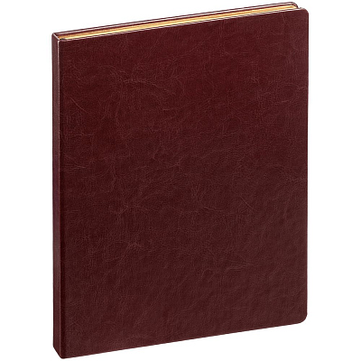 Ежедневник Grand Nebraska на заказ, недатированный, бордовый