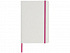 Блокнот А5 Spectrum с белой обложкой и цветной резинкой - Фото 2