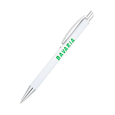Ручка металлическая Bright, зеленая (Зеленый)