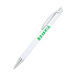 Ручка металлическая Bright, зеленая - Фото 1