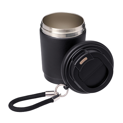 Термокружка вакуумная Sydney, черная