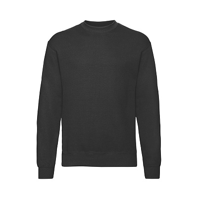 Свитшот с начесом CLASSIC SET-IN SWEAT 280 (Чёрный)