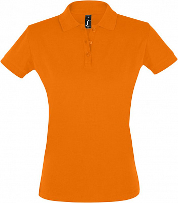 Рубашка поло женская Perfect Women 180 оранжевая (Оранжевый)