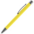 Ручка шариковая Atento Soft Touch, желтая - Фото 2