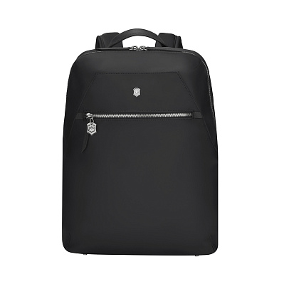 Рюкзак VICTORINOX Victoria Signature Compact Backpack черный нейлон/кожа 30x16x38 см