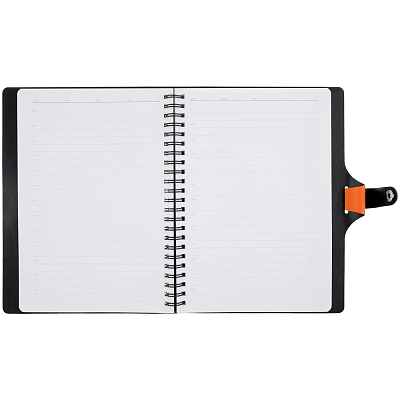 Ежедневник Strep Front на заказ, недатированный, оранжевый