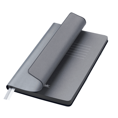 Ежедневник Мун Ривер (Moon River) недатированный, стальной