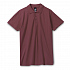 Рубашка поло мужская Spring 210, бордовая - Фото 1