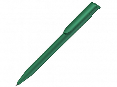Ручка шариковая пластиковая Happy Gum, soft-touch (Зеленый)