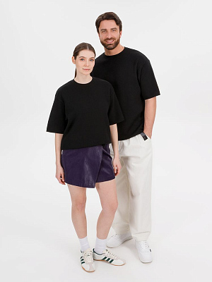 Джемпер с коротким рукавом Siluetti Volumica, черный